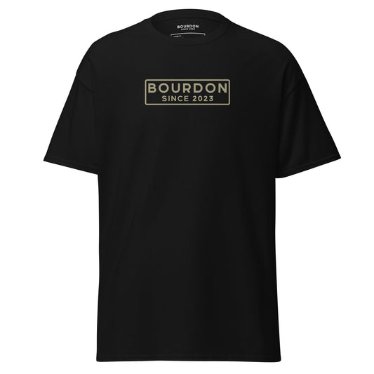 Classic Bourdon Logo T-shirt :: Black